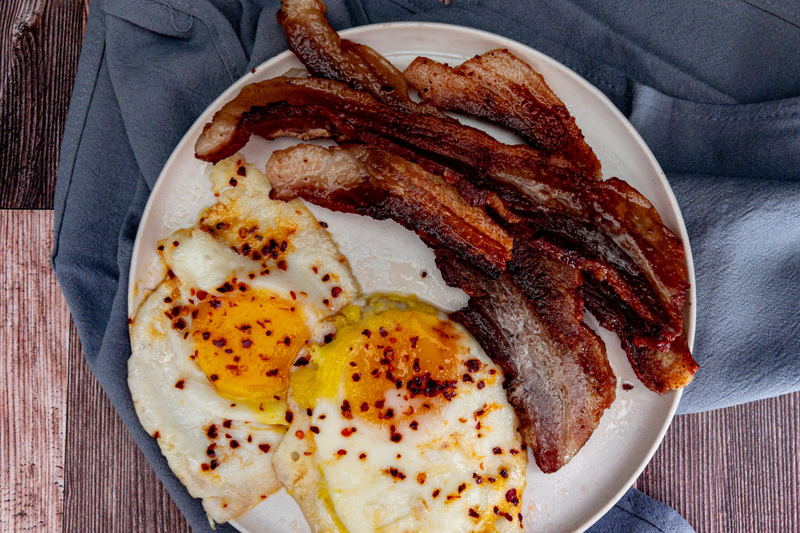 (GalSafe®) Pork Bacon (uncured, no seasoning)