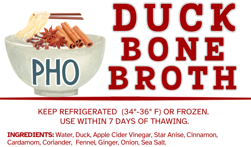 Duck Phở Bone Broth (NEW PRODUCT!)