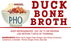 Duck Phở Bone Broth (NEW PRODUCT!)