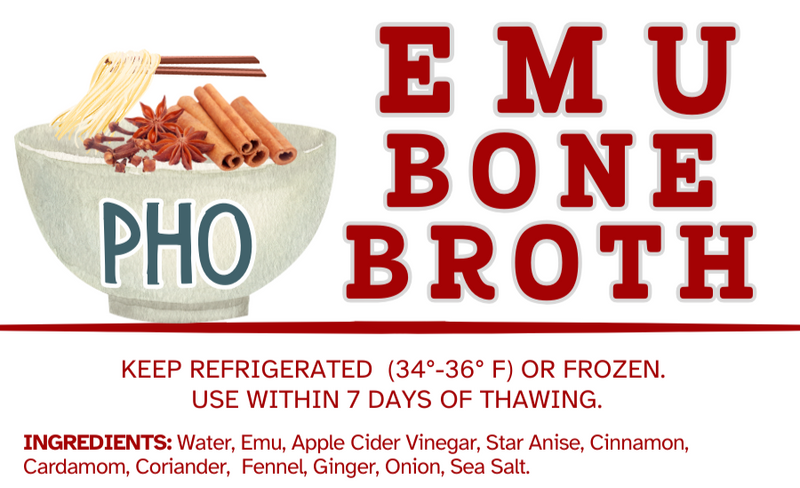 Emu Phở Bone Broth (NEW PRODUCT!)