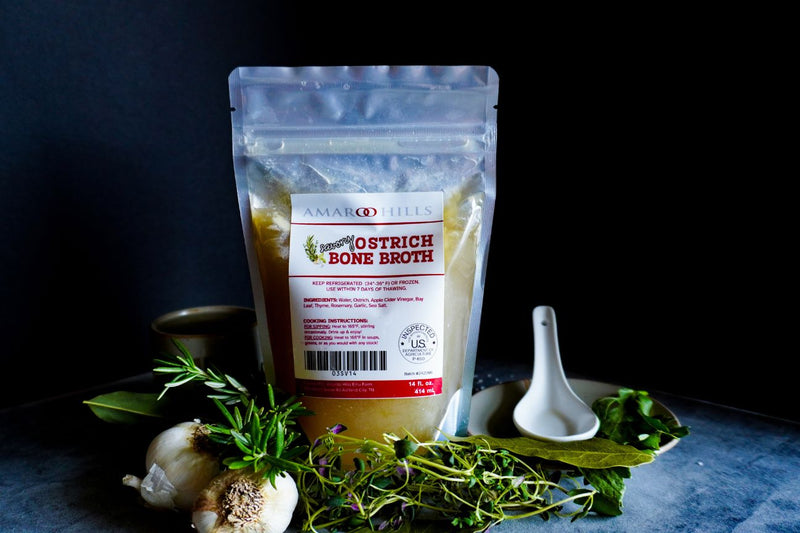 Ostrich Savory Bone Broth